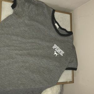 PINK grey t-shirt